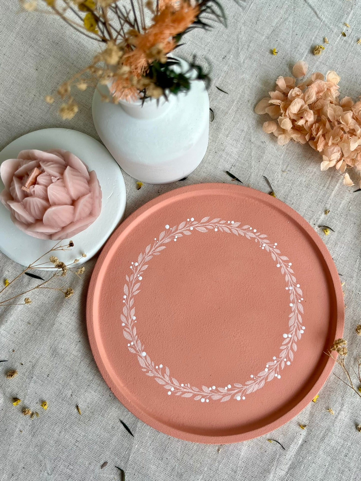 Hand-painted Trinket Tray