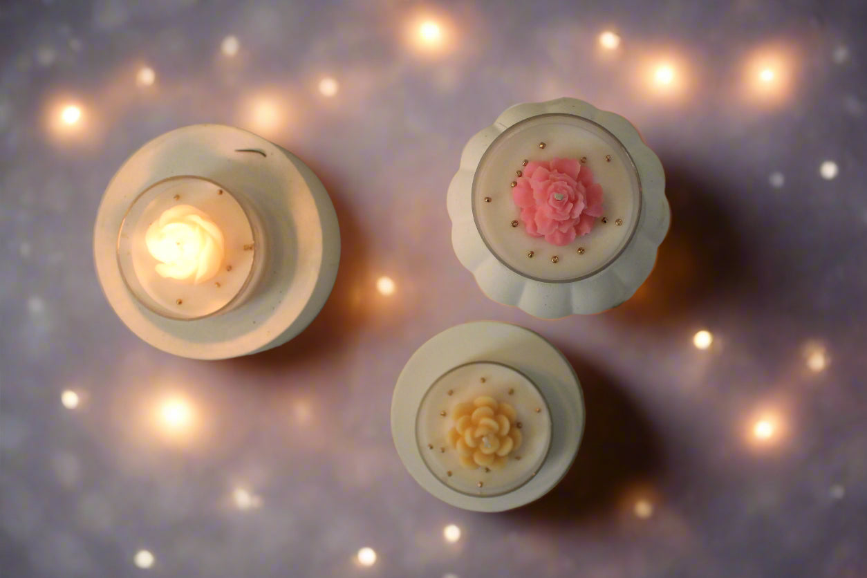 Scented Tea-light Candle - Set of 3