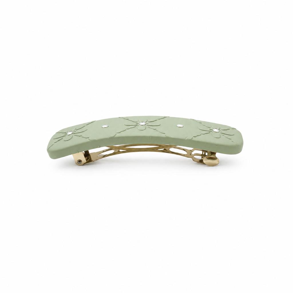 Sage Hair Barrette