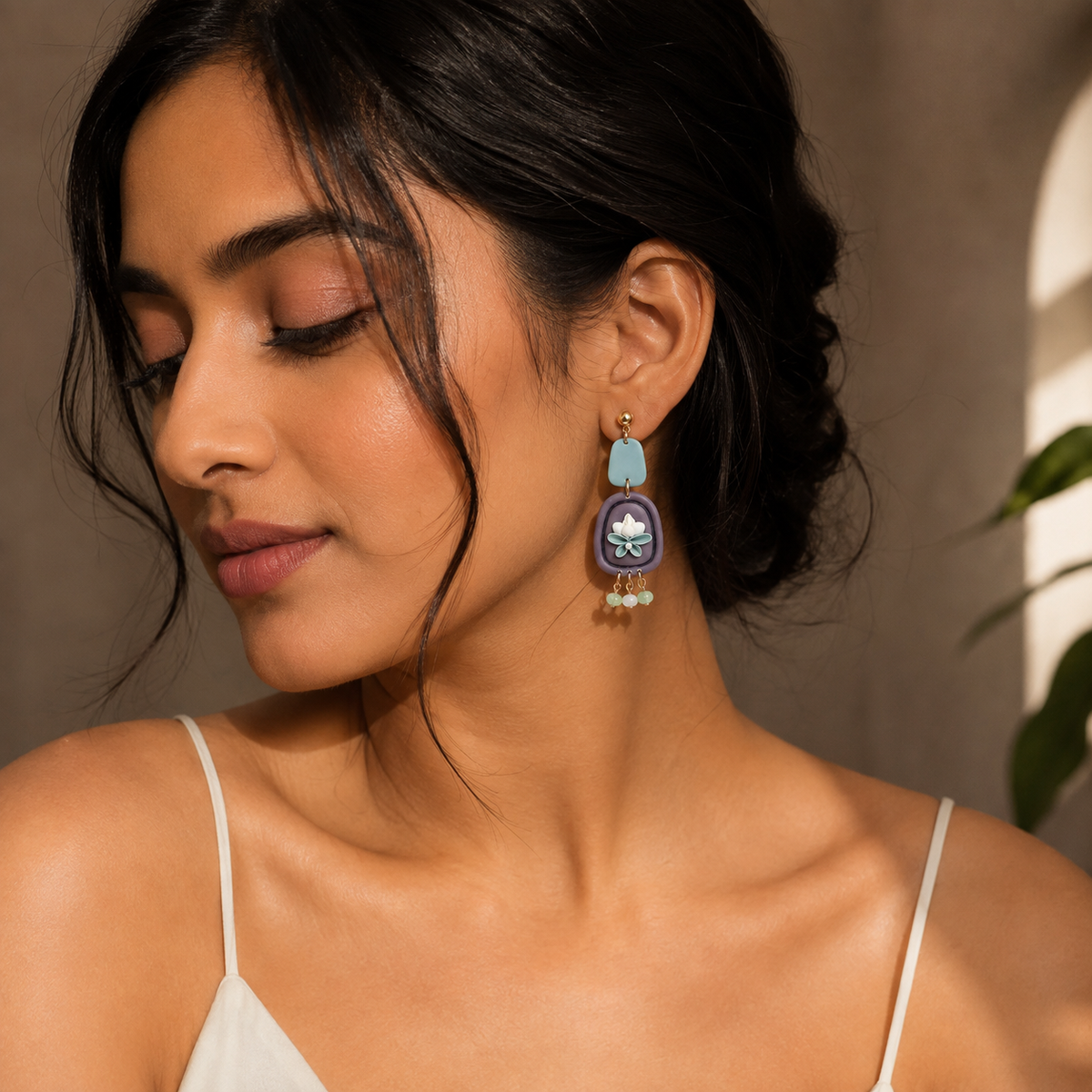 Cocoa Raindrops Earrings