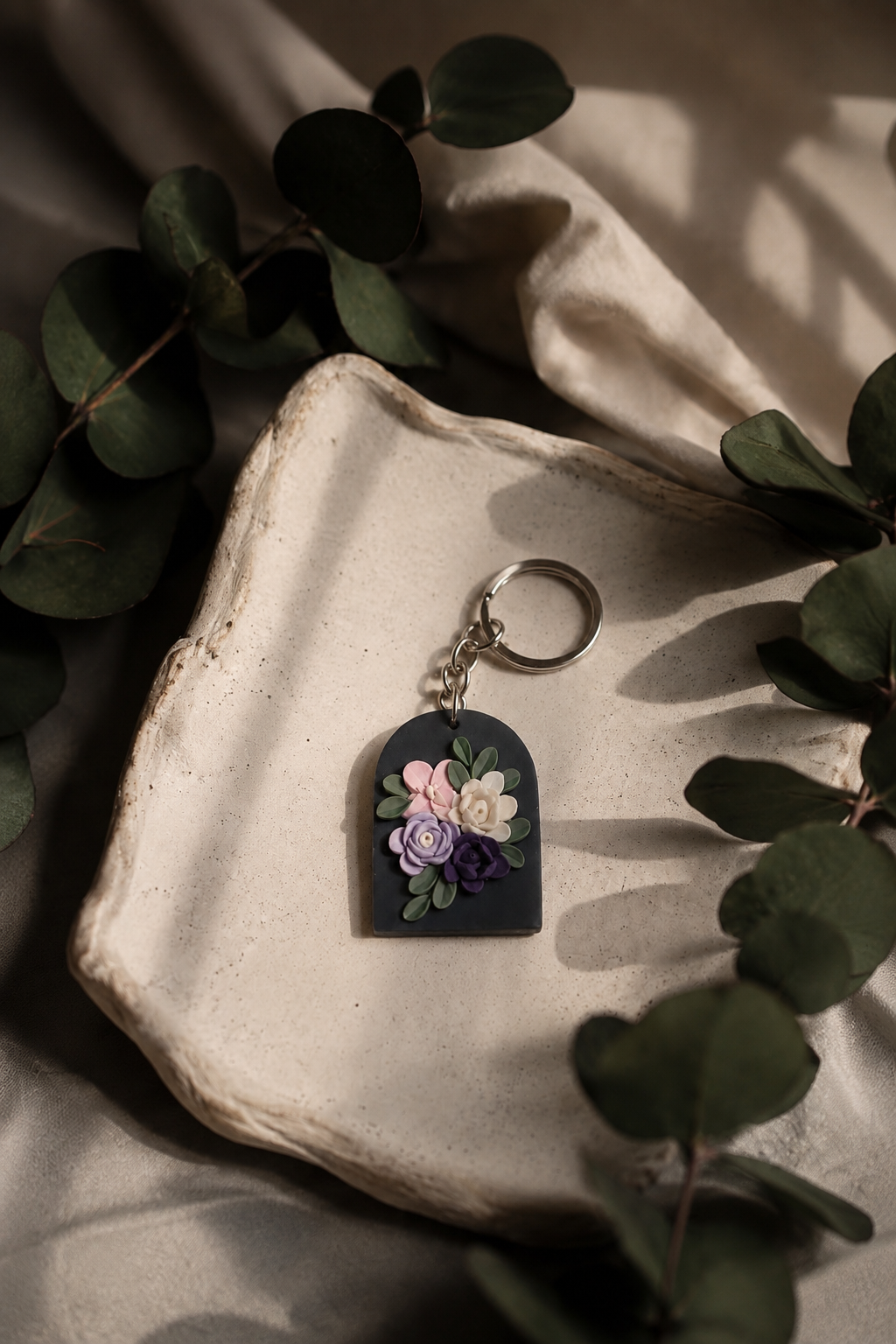 Arch Keychain - Black