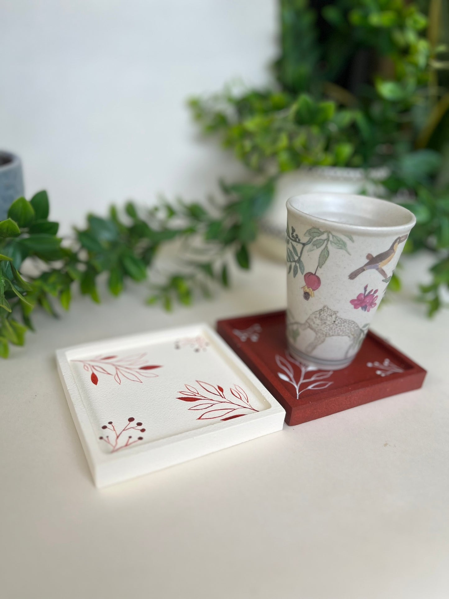 Hand-painted Coaster