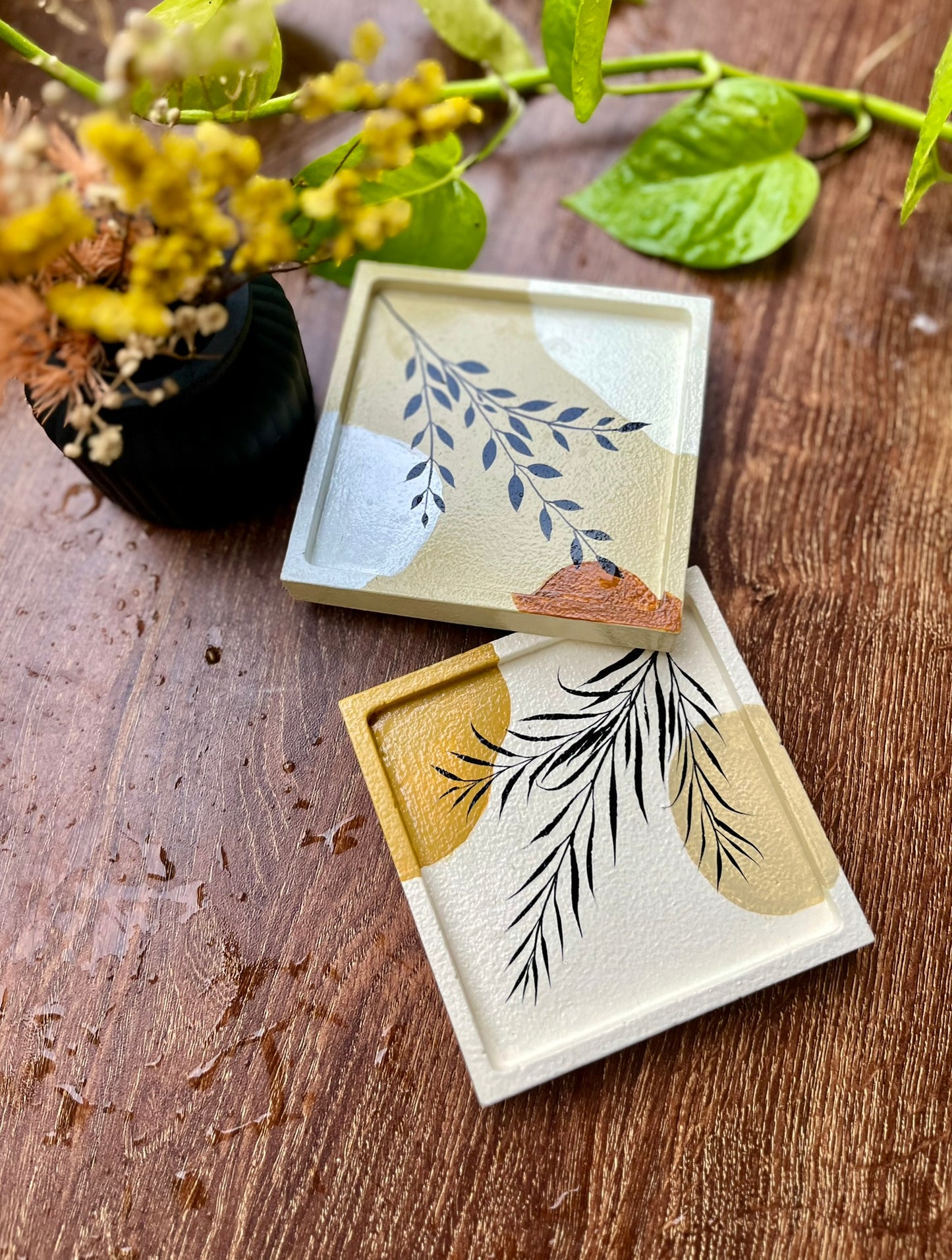 Hand-painted Coaster