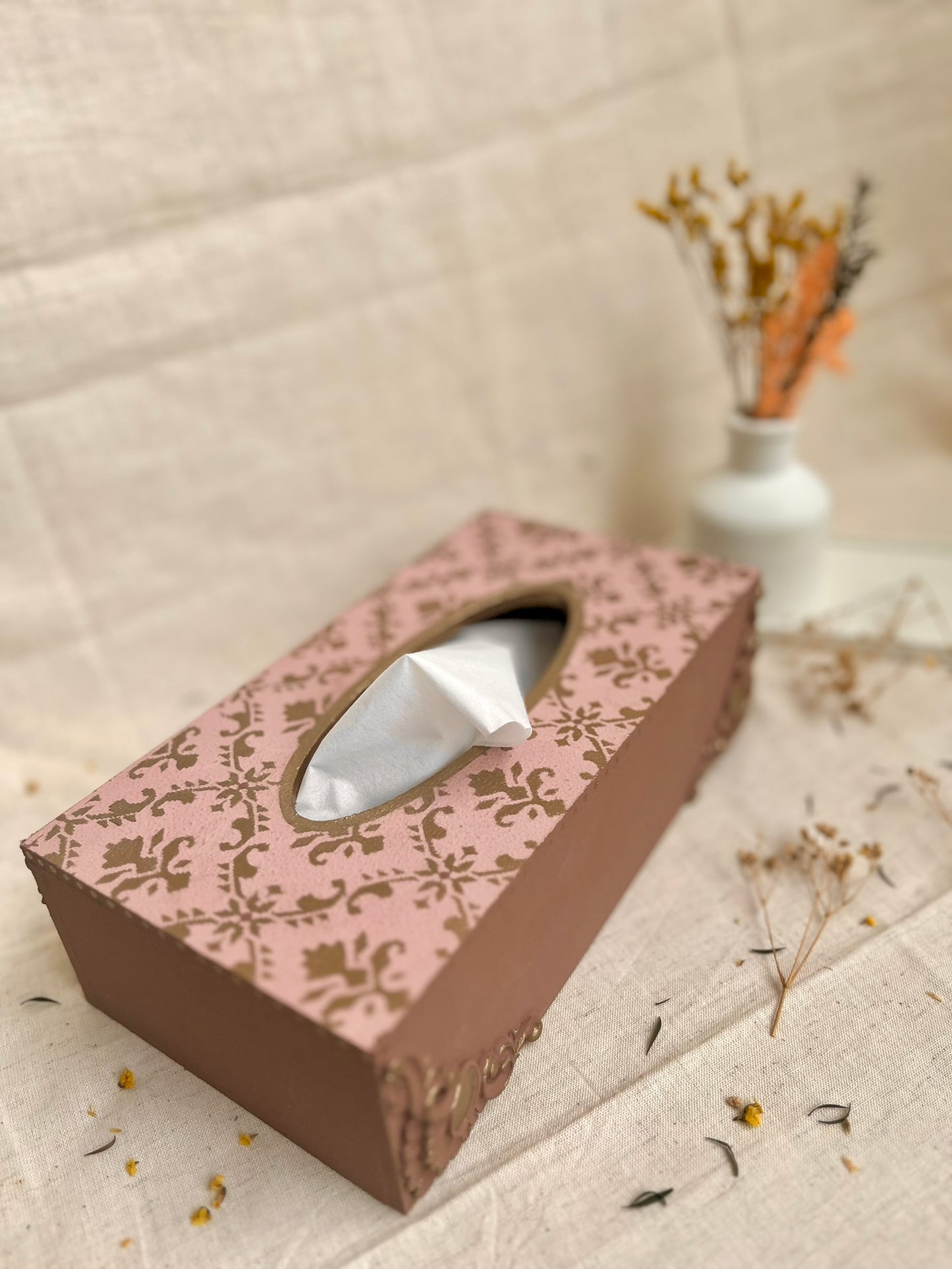 Handcrafted Tissue box