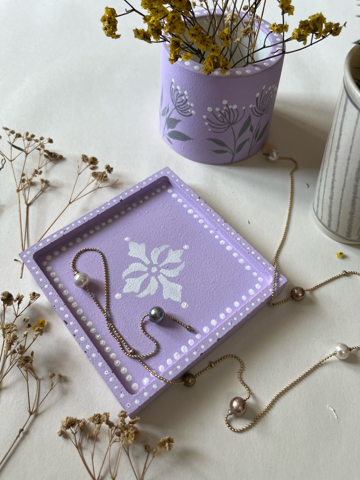 Hand-painted Trinket (Square)