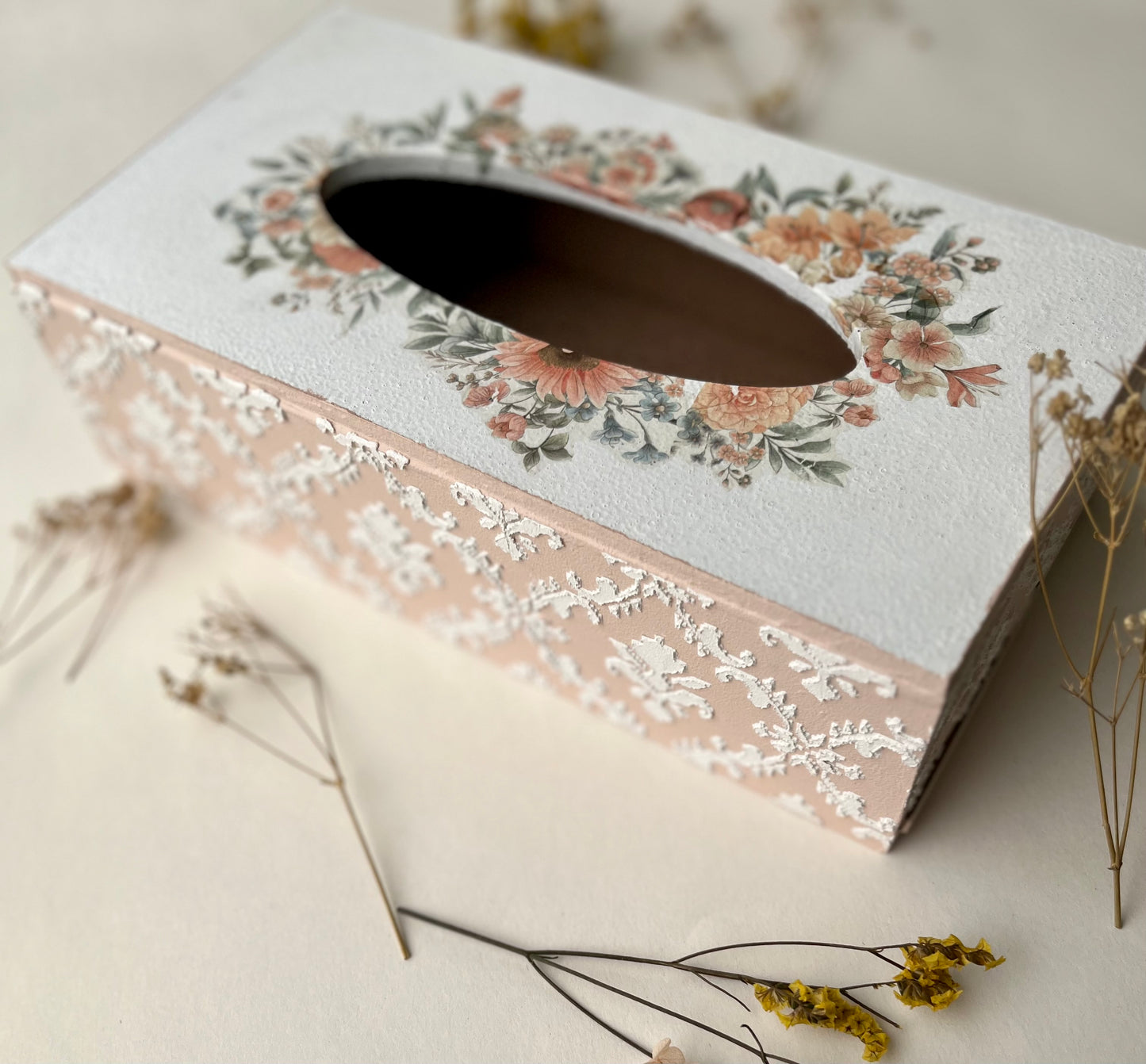 Handcrafted Tissue box