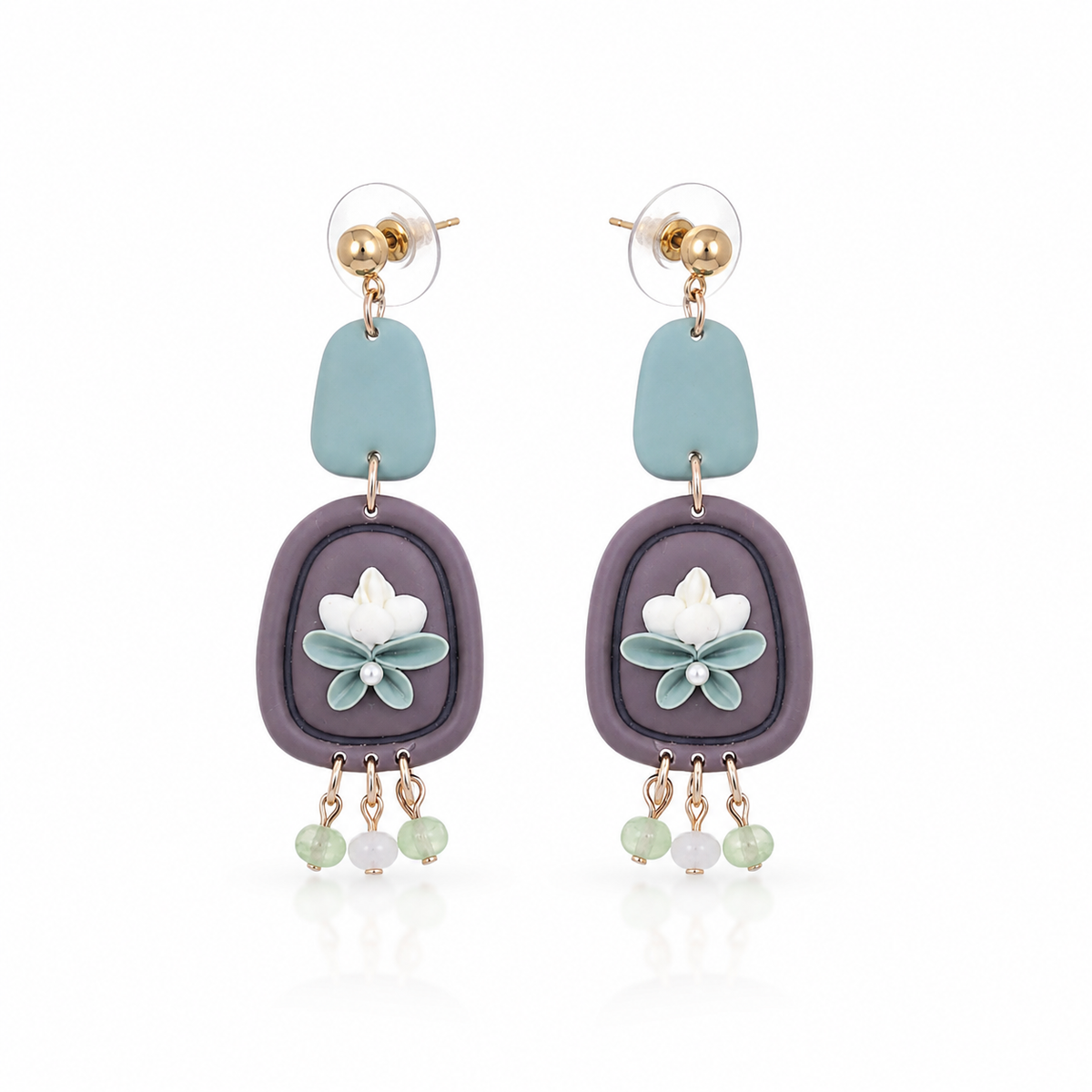 Cocoa Raindrops Earrings