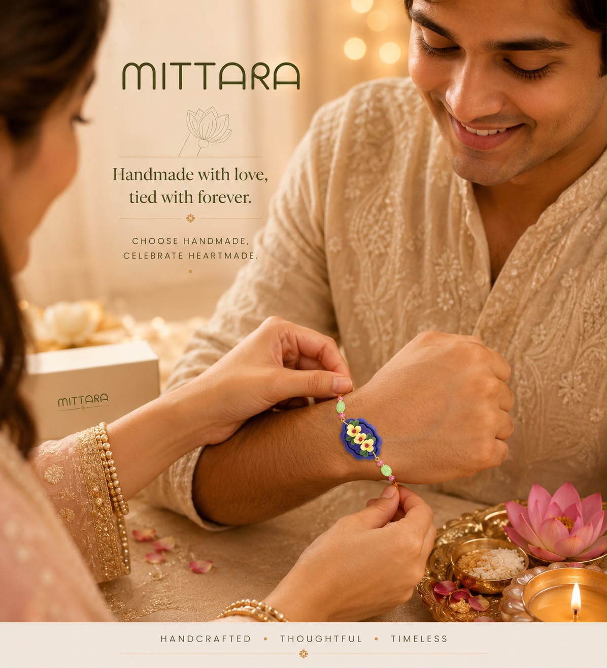 Blue Rakhi