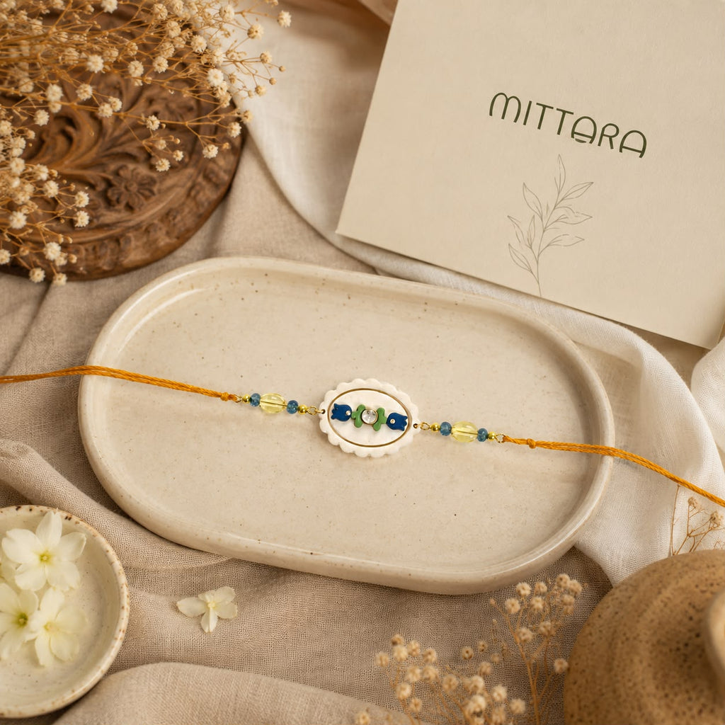 Ivory White Rakhi