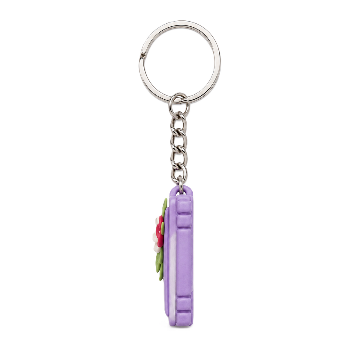 Book Keychain - Lilac