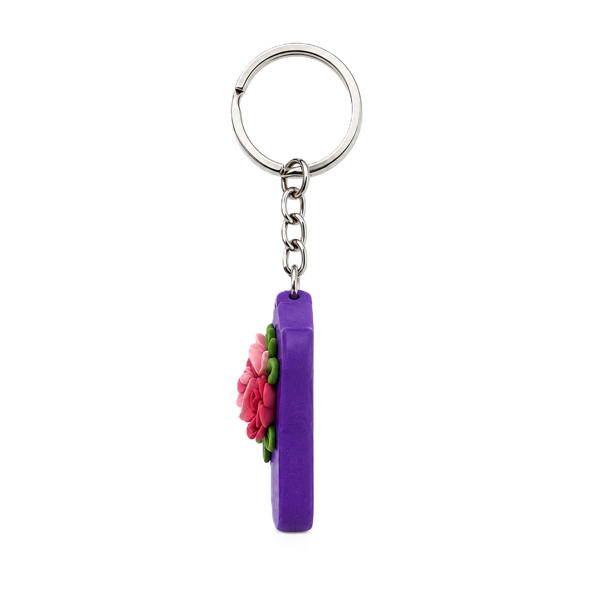 Home Keychain - Purple