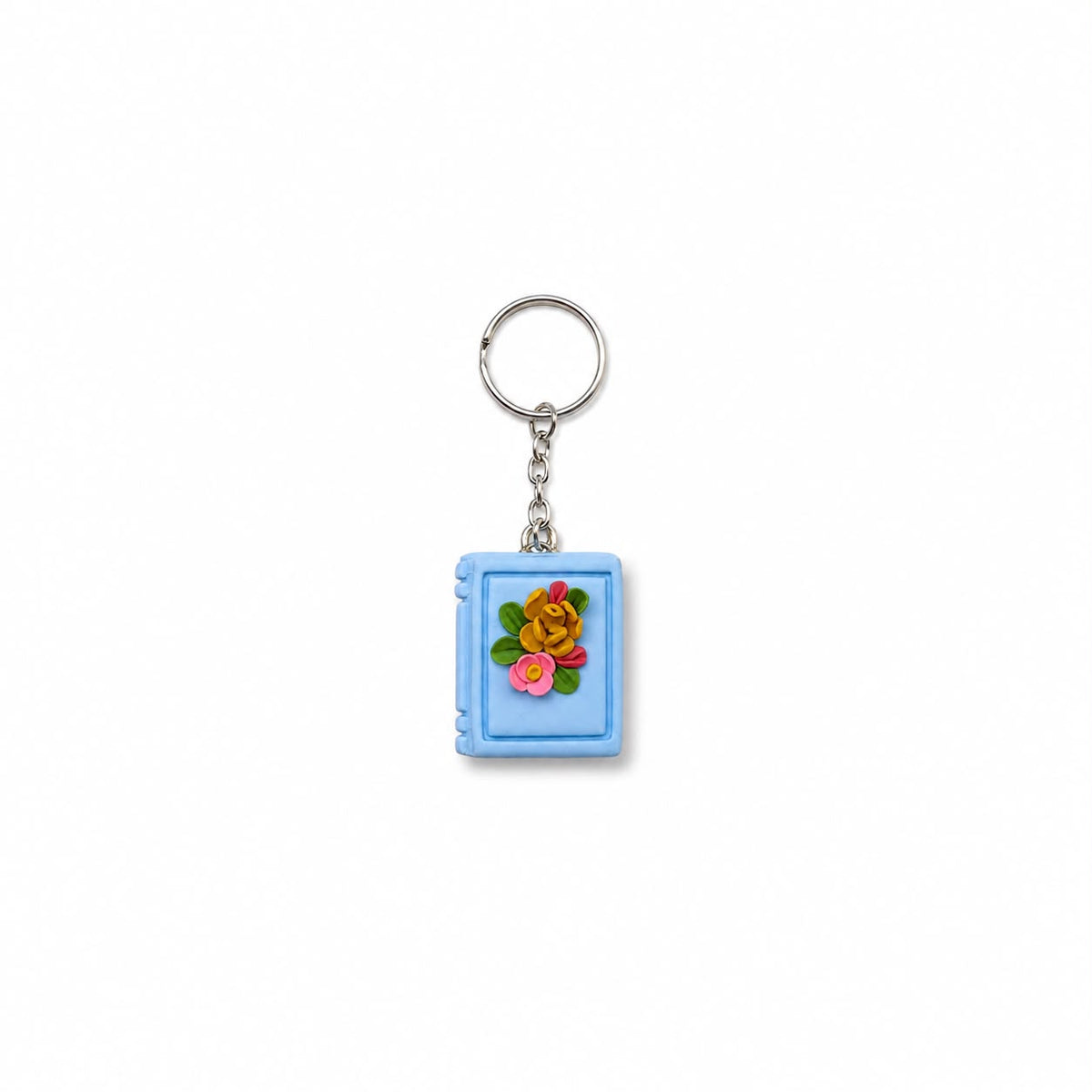 Book Keychain - Blue