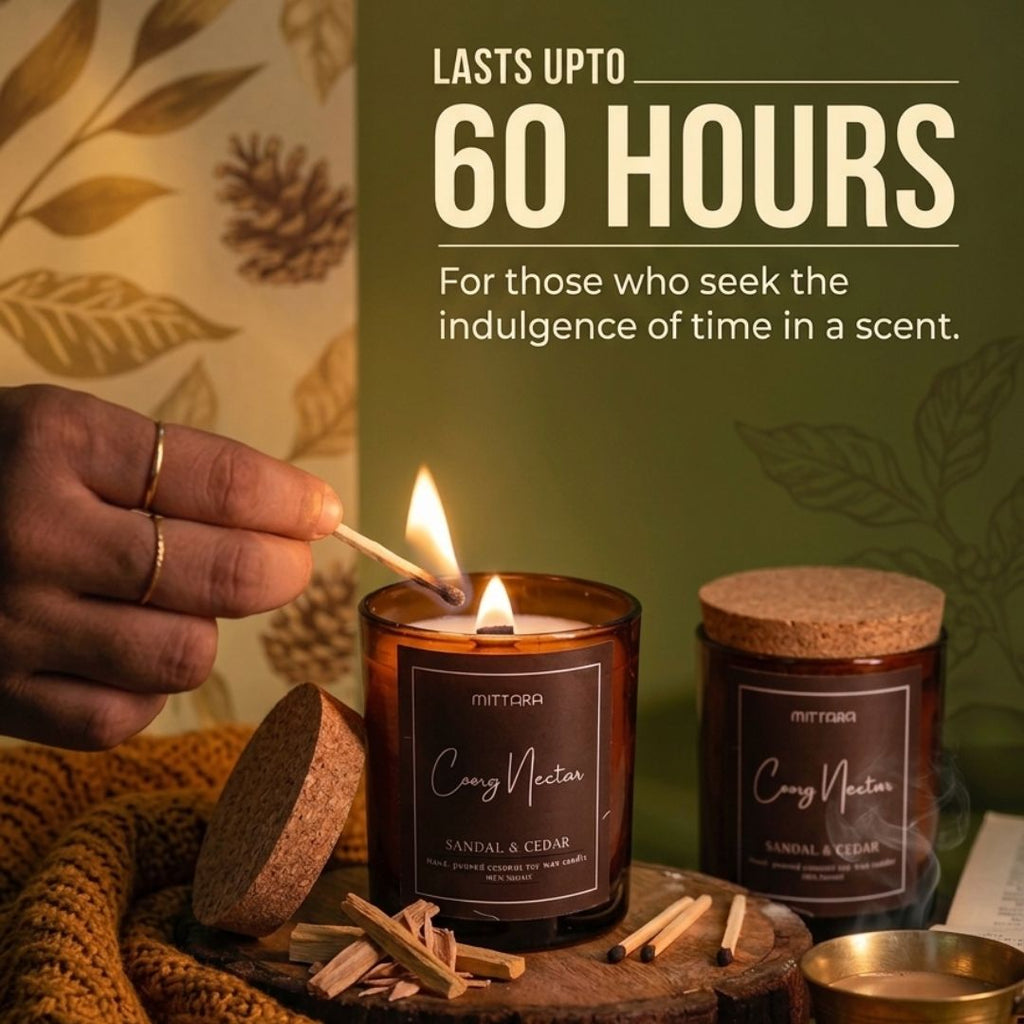 Coorg Nectar - Scented Candle