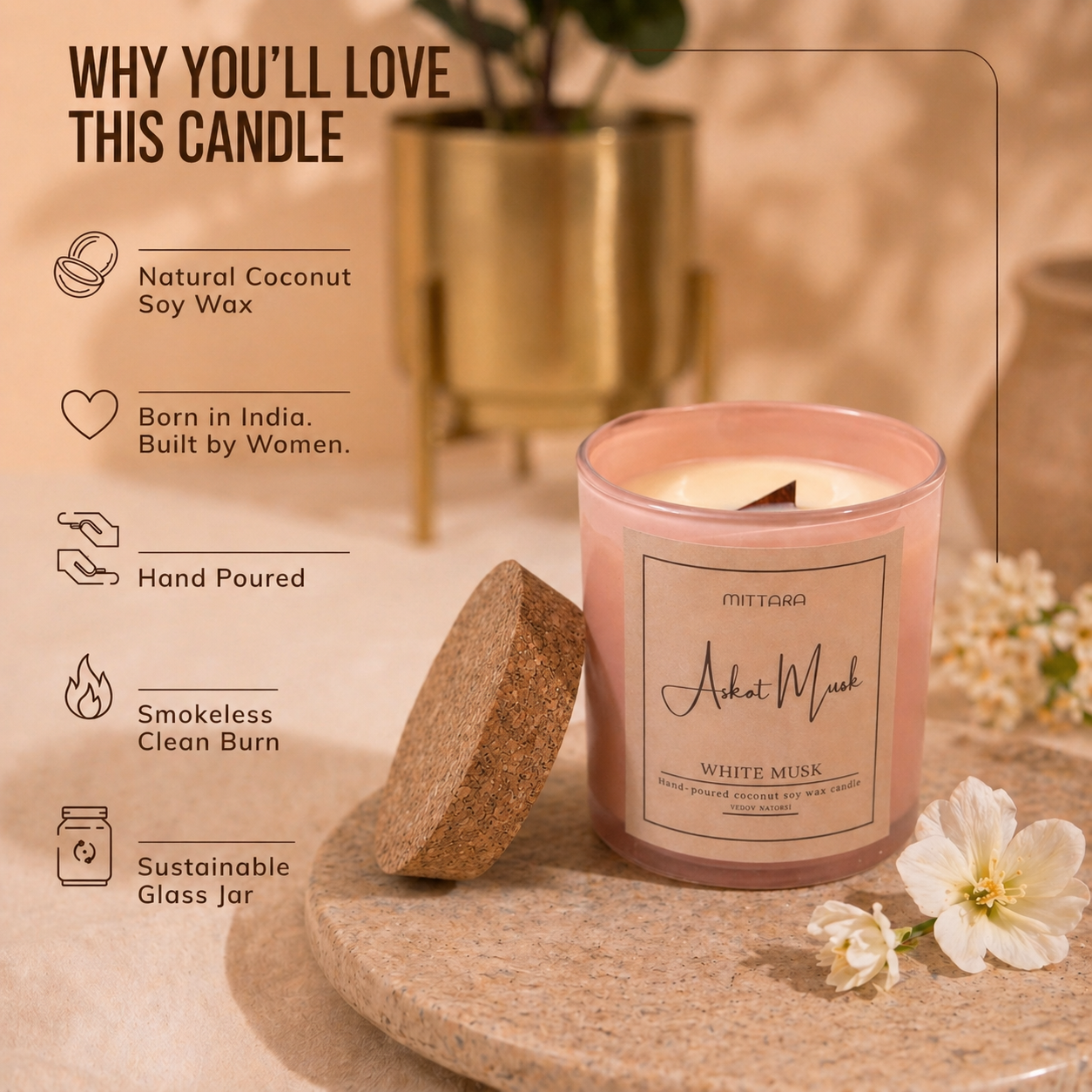 Askot Musk - Scented Candle