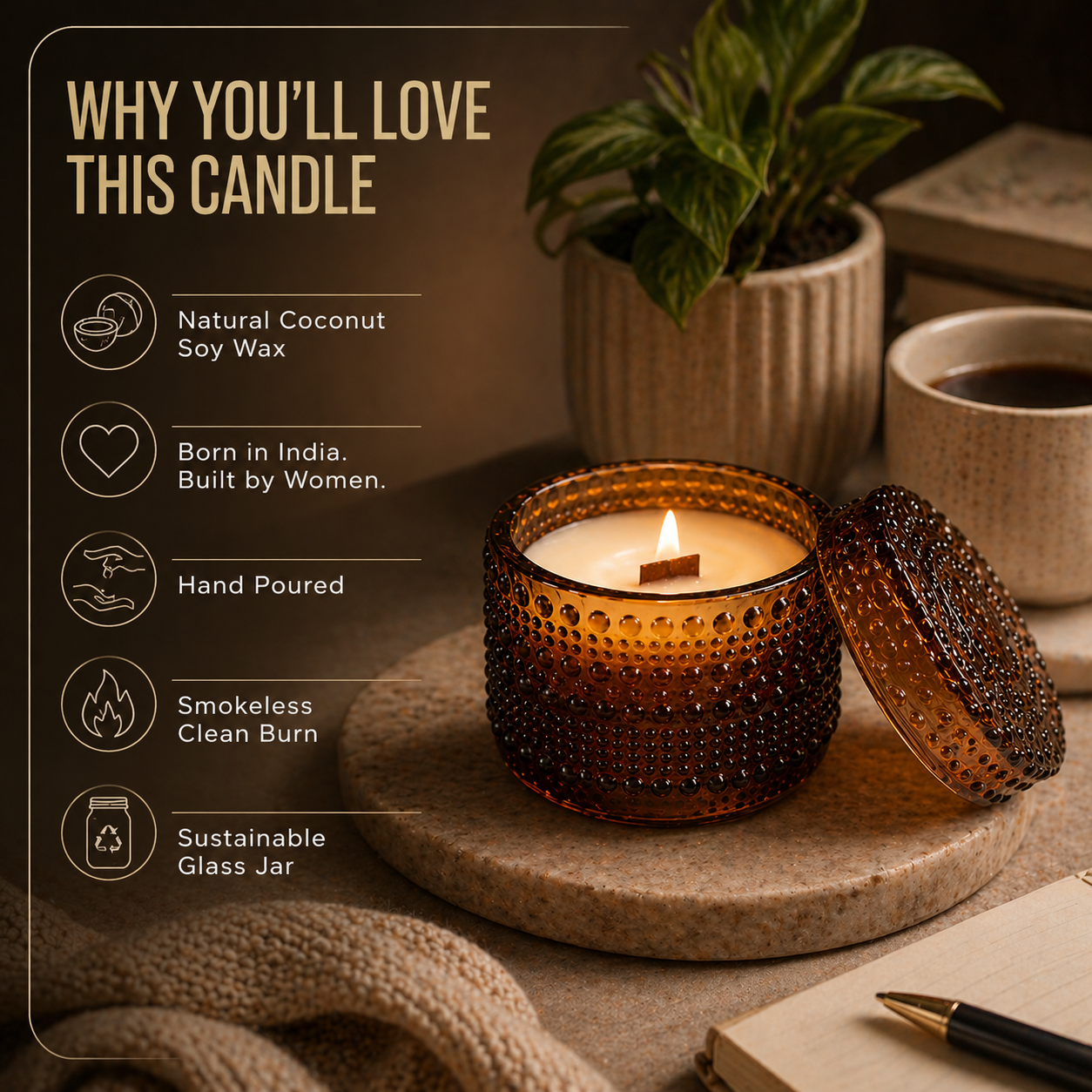 Assam Pachouli - Scented Candle